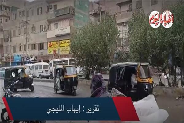 أمطار ورياح شديدة تضرب محافظة الجيزة