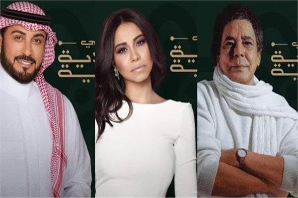 محمد منير وشيرين عبد الوهاب وماجد المهندس