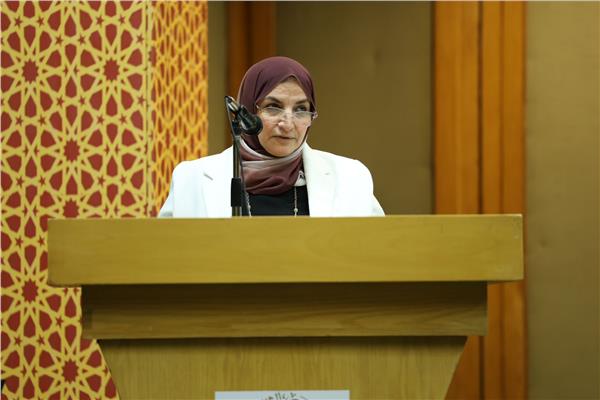 الدكتورة إلهام شاهين، الأمين العام المساعد لشؤون الواعظات بمجمع البحوث الإسلامية