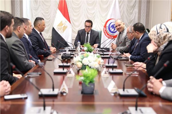 وزير الصحة يشهد توقيع بروتوكول تعاون مع نوفارتس مصر