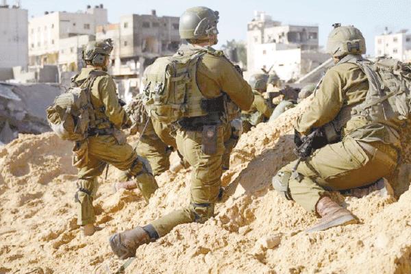 جنود إسرائيليون فى غزة
