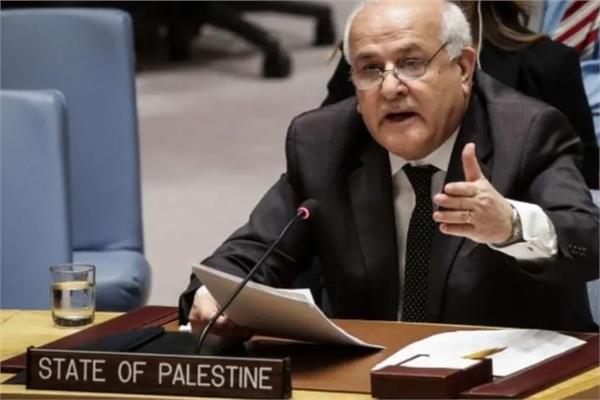 رياض منصور مندوب فلسطين في الأمم المتحدة