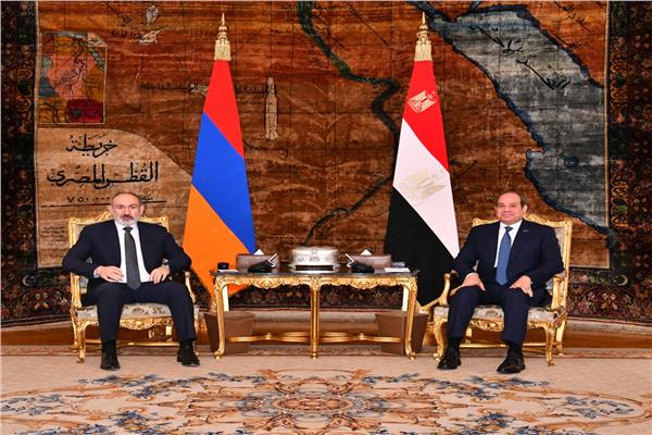 الرئيس السيسي ورئيس وزراء أرمينيا