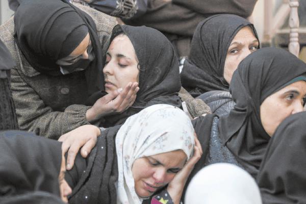 النساء ضحايا للحرب فى غزة