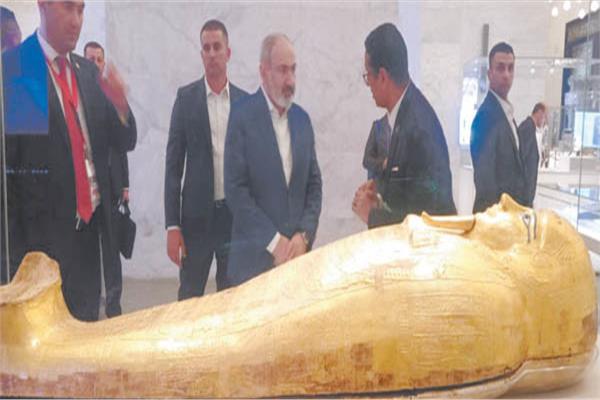 رئيس وزراء أرمينيا: الحضارة المصرية «مبهرة »