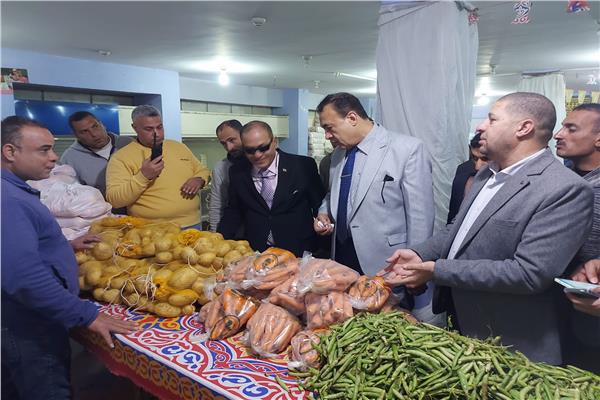 إفتتاح معرض "اهلا رمضان" للسلع الغذائية بنطاق مركز أبو المطامير