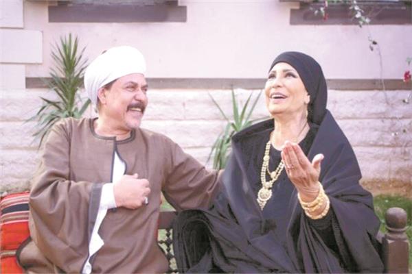  محمد رياض وسوسن بدر فى مسلسل «قلع الحجر»