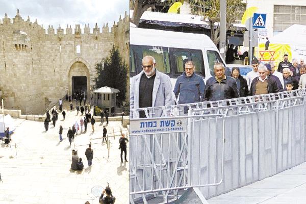  قوات الاحتلال الإسرائيلى مدينة القدس إلى ثكنة عسكرية