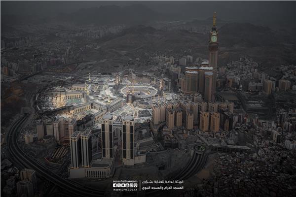 صور جوية جديدة للمسجد الحرام