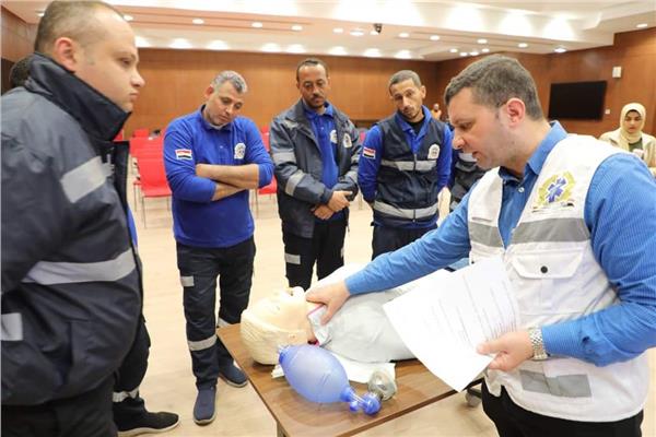 هيئة الإسعاف المصرية تتوسع في تدريب فرقها الإسعافية