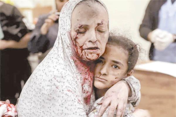 نساء غزة ضحايا سفك الدماء والاعتقال والتهجير