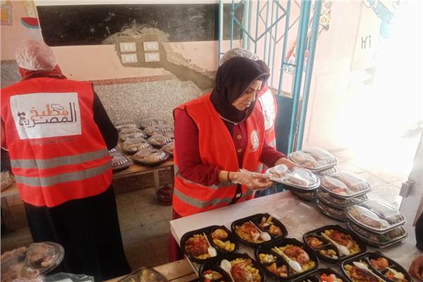 فعاليات مبادرة «مطبخ المصرية»