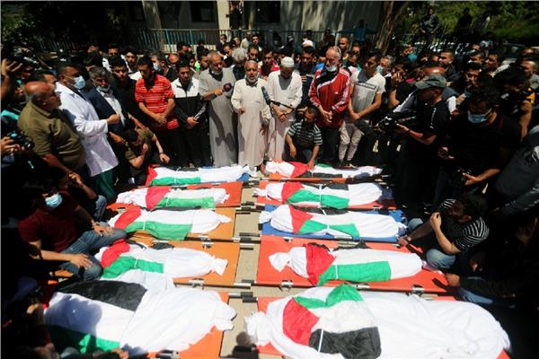 ضحايا العدوان الإسرائيلي علي غزة