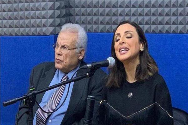 المطربة أنغام ووالدها الموسيقار الكبير محمد علي سليمان