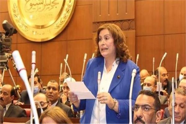 النائبة الدكتورة عايدة نصيف عضو مجلس الشيوخ