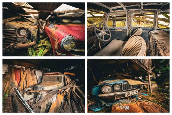صورة أرشيفية لمقبرة السيارات القديمه