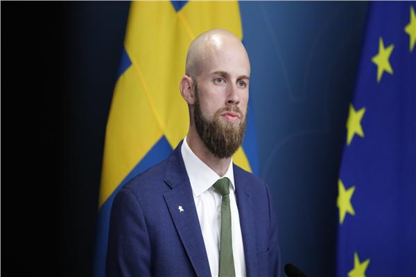 وزير الدفاع المدني السويدي كارل أوسكار بولين