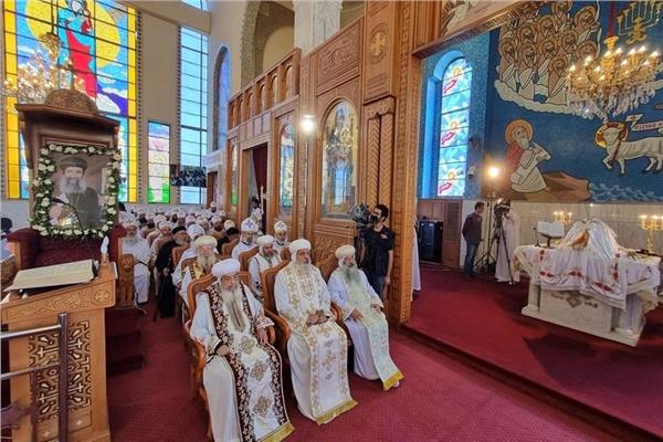 فاعليات قداس الأربعين بدير القديس الأنبا برسوم العريان بالمعصرة