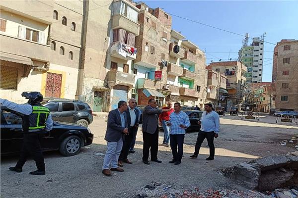 إزالة عمارتين سكنيتين بمدينة الزقازيق