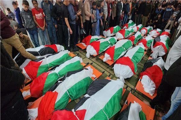 ضحايا المجازر الاسرائيلية