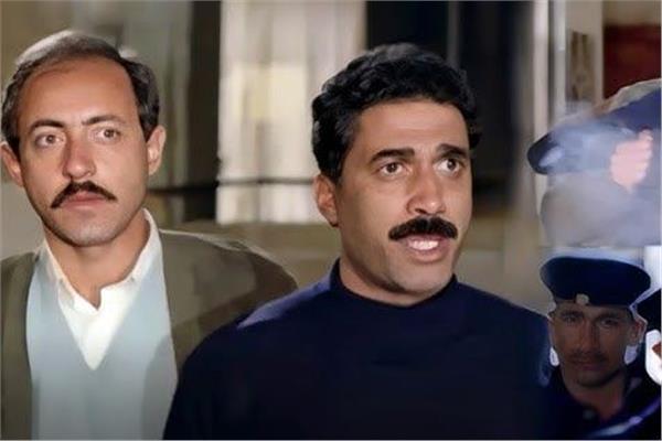 عبد العزيز مخيون في فيلم "الهروب" مع الفنان أحمد زكي