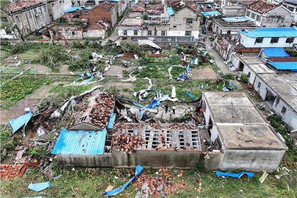 إعصار يودي بحياة 5 أشخاص ويصيب 33 آخرين في «قوانجتشو» الصينية   