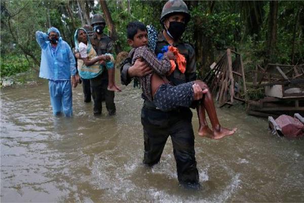 مقتل خمسة أشخاص وإصابة العديد الآخرين جراء الفيضانات بولاية «جامو وكشمير»