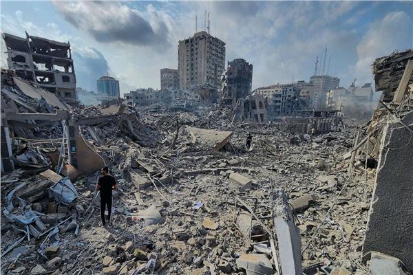 العدوان الإسرائيلي على قطاع غزة - أرشيفية 