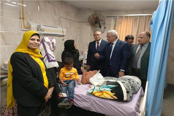 تقديم الخدمات الطبية لمصابي غزة