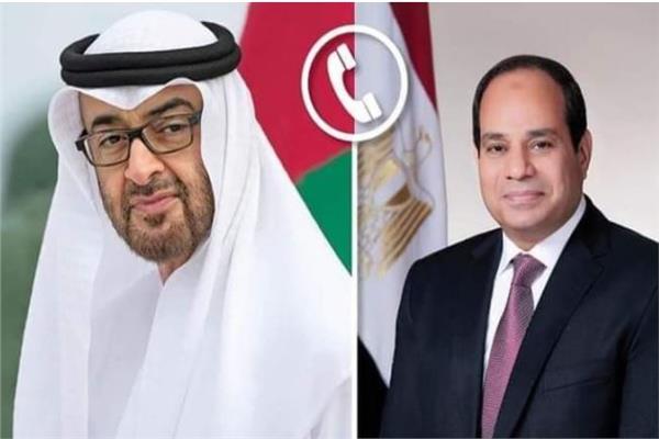 الرئيس السيسي يعزي رئيس الإمارات في وفاة الشيخ هزاع بن سلطان