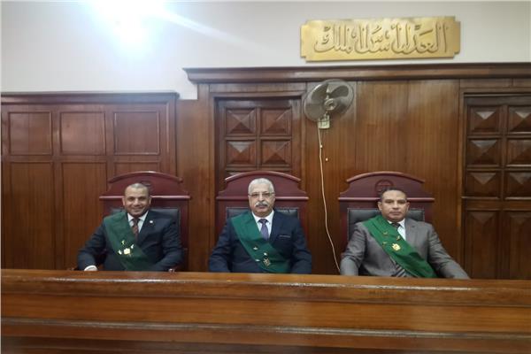 المستشار القاضي أحمد حسام النجار رئيس المحكمة