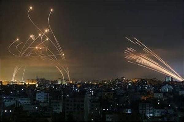 هجوم صاروخي  على اسرائيل