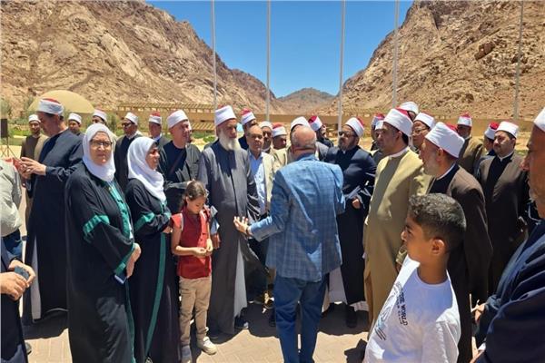  فعاليات اللقاء لبرنامج البناء الثقافي لأئمة وواعظات جنوب سيناء