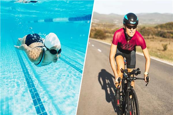 السباحة أم ركوب الدراجات