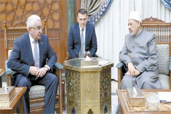 الإمام الأكبر خلال استقباله سفير أذربيجان بالقاهرة