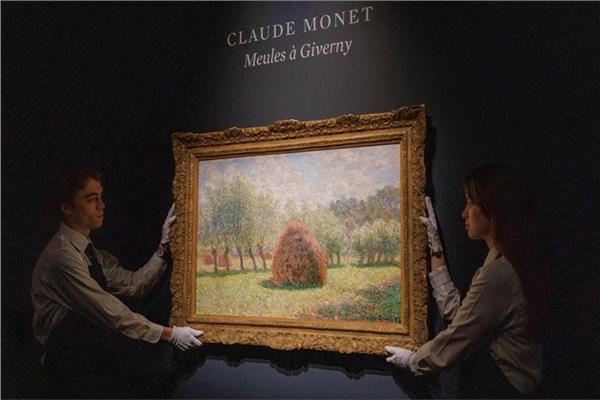 لوحة للرسام الفرنسي كلود مونيه