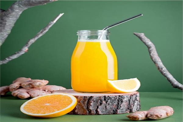  عصير البرتقال بالزنجبيل