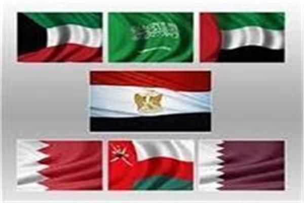 علم مصر ودول التعاون الخليجي