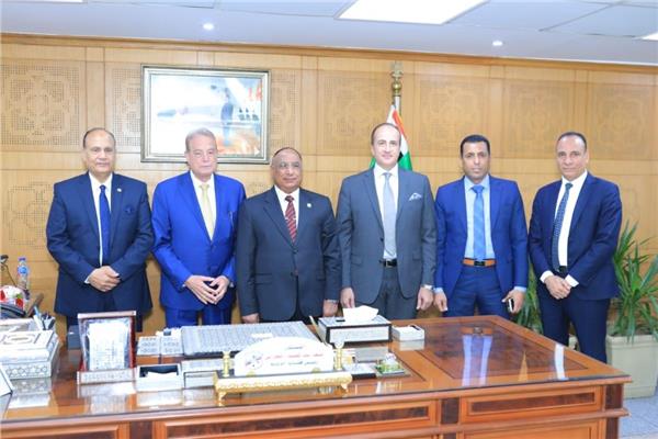 رئيس هيئة قضايا الدولة حلال لقائه محافظ جنوب سيناء
