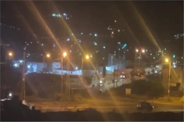 الجيش الإسرائيلي يقوم بعملية اقتحام واسعة للمنطقة الشرقية في مدينة نابلس