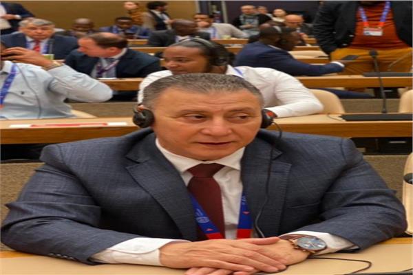 هشام فاروق المهيرى نائب رئيس اتحاد عمال مصر