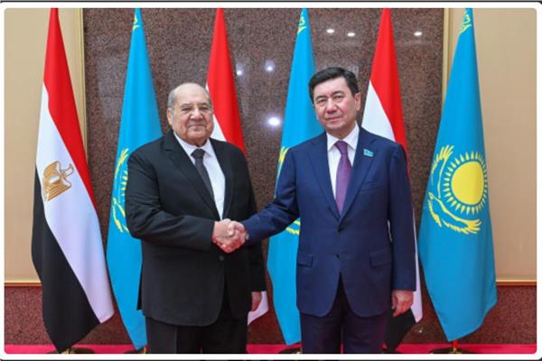  عبدالرازق يلتقى رئيس مجلس النواب الكازاخي   