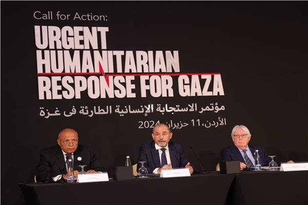 وزير الخارجية يشارك في افتتاح مجموعات العمل الثلاث الخاصة بمؤتمر الاستجابة الإنسانية لغزة