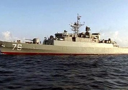 سفينتان حربيتان إيرانيتان