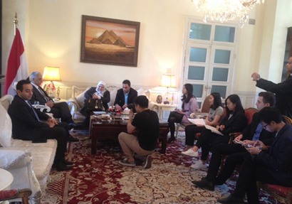أسامة المجدوب سفير مصر ببكين لوسائل الإعلام الصينية