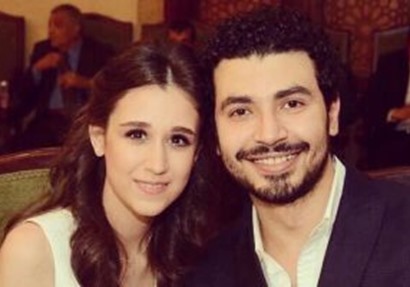 محمد أنور وعروسه نوران
