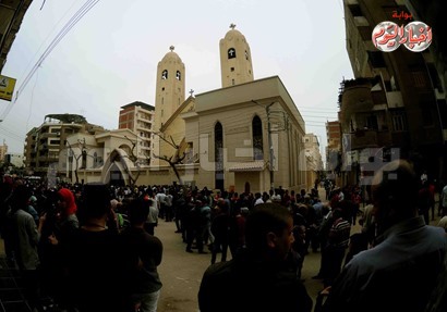 أحداث كنيسة طنطا - تصوير: حسن يوسف