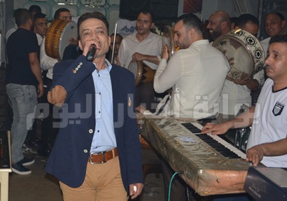 طارق الشيخ خلال الحفل