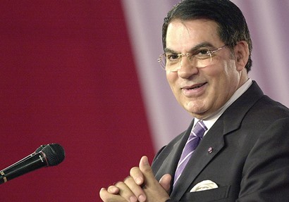 زين العابدين بن علي - الرئيس التونسي السابق 