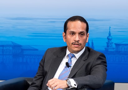  وزير الخارجية القطري محمد بن عبد الرحمن آل ثاني